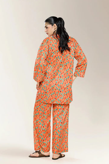 Printed Coral 2PC