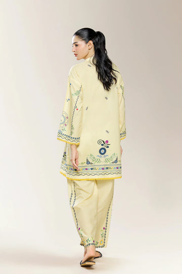 Printed Yellow 2PC