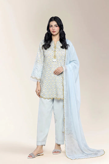 Embroidered 3PC