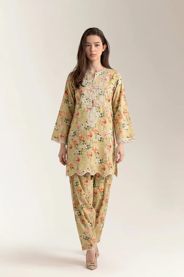 Embroidered 2PC