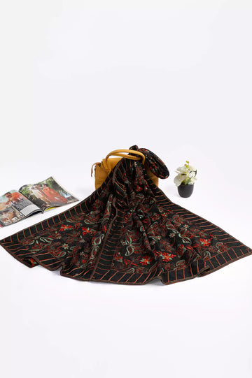 Black Karandi Ladies Shawl From Diners