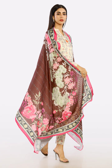 Multicolor Printed Ladies Shawl
