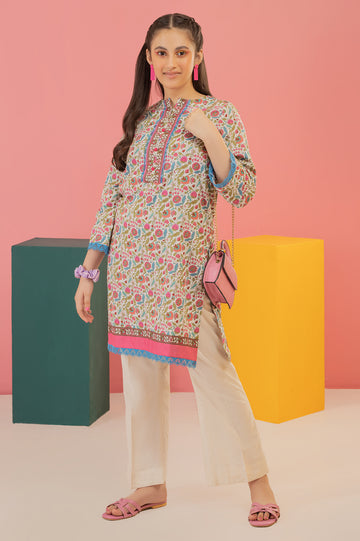 White Teens Kurti From Diners