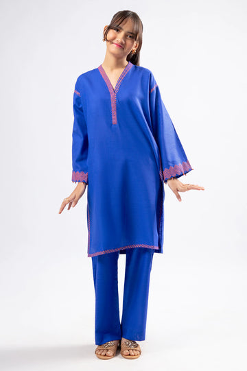 Royal Blue Stylised Teens 2PC
