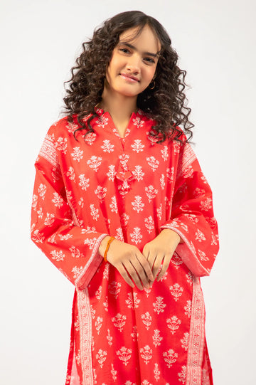 Coral Printed Teens 2PC