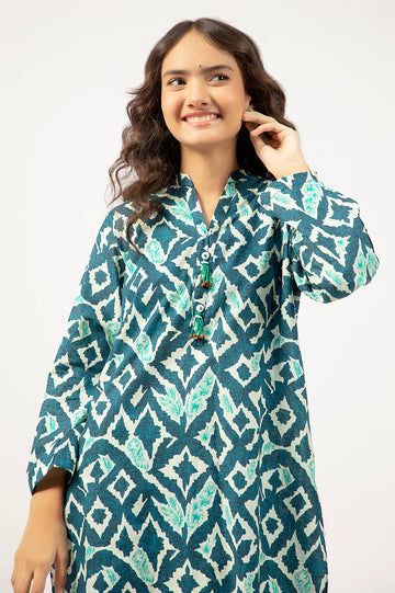 Teal Printed Teens 2PC