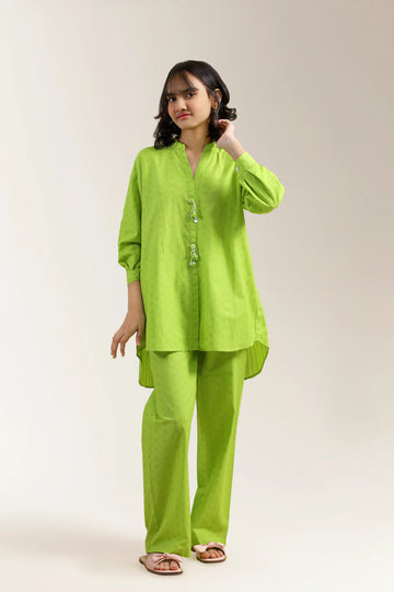 Green Stylised Teens 2PC
