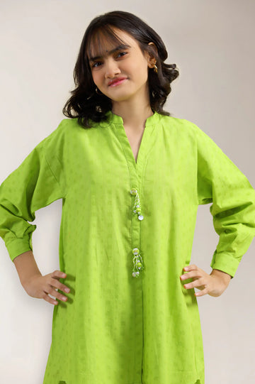 Green Stylised Teens 2PC