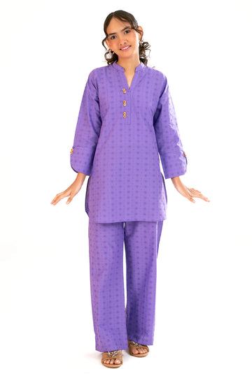 Purple Stylised Teens 2PC