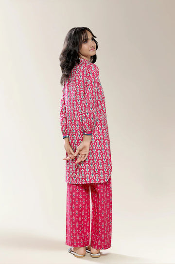 Printed Pink Teens 2Pc
