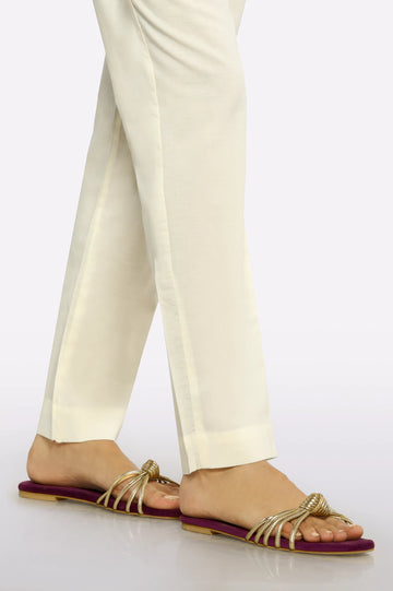 Cream Trouser Pant