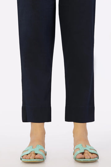 Navy Blue Plain Trouser