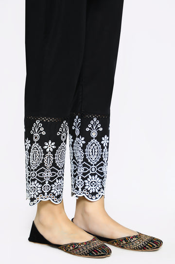 Black Cambric Trouser From Diners