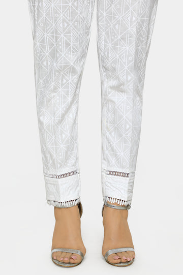 White Cambric Trouser From Diners