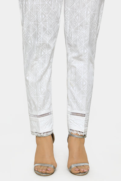 White Cambric Trouser From Diners