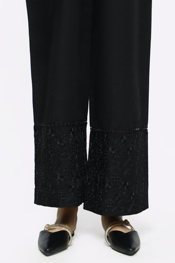 Black Khaddar Trouser From Diners