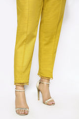 Yellow Khaddar Trouser