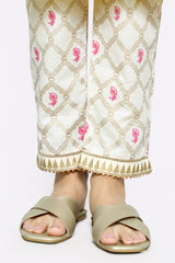 Cream Khaddar Trouser From Diners