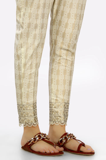 Cream Trouser