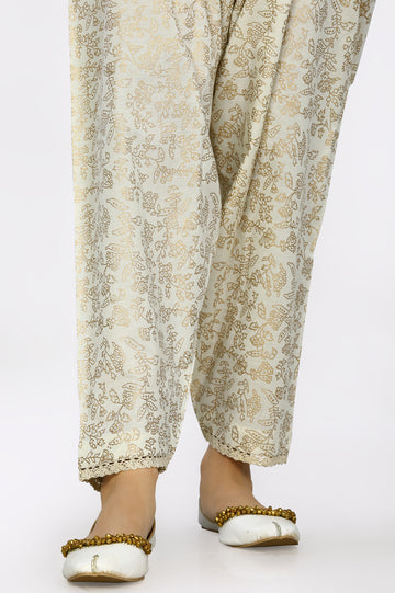 Cream Trouser