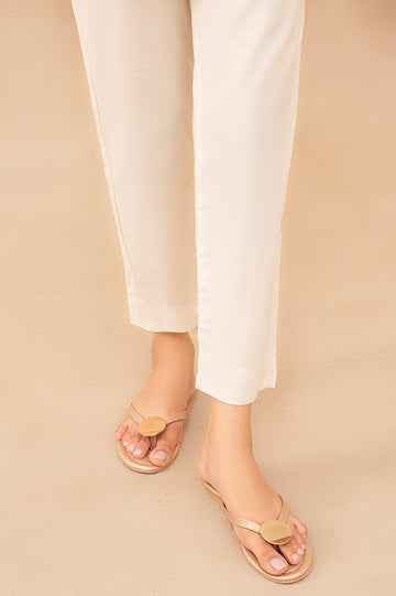 Cream Trouser