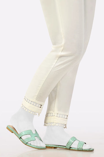 Off White Dyed Trouser