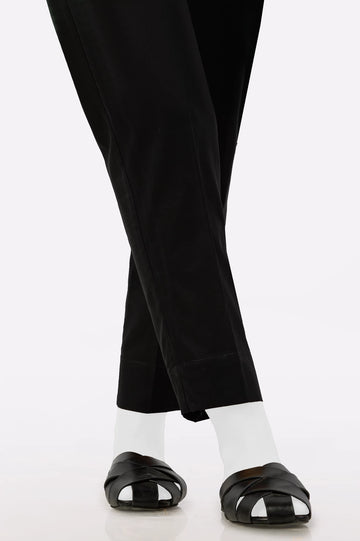 Black Plain Trouser