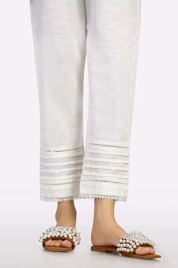 Off White Lace Trouser