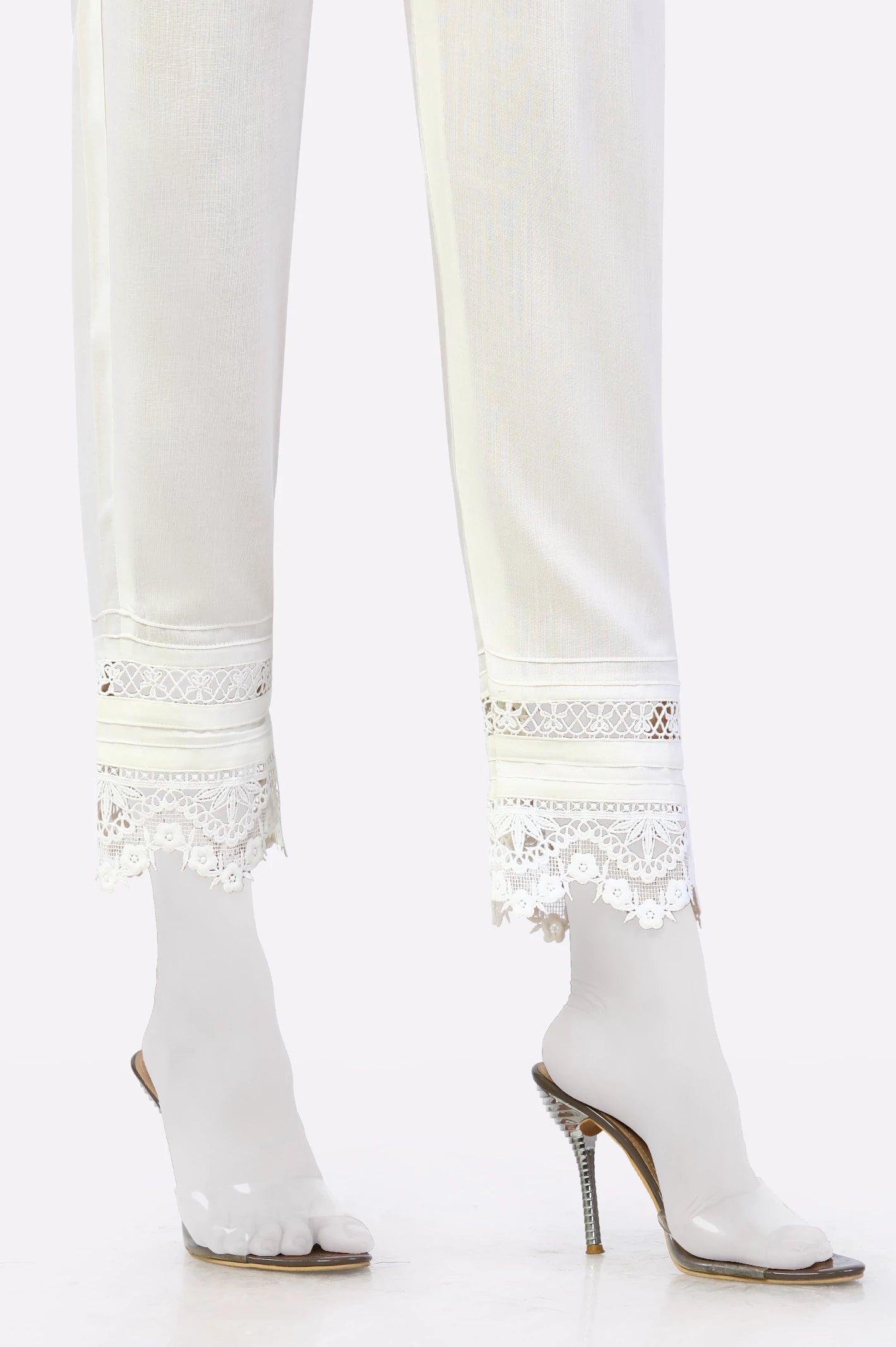 White Trouser From Diners