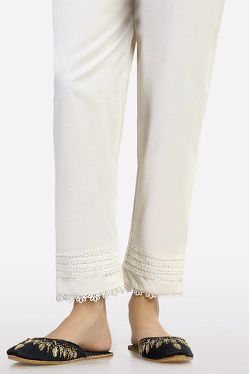 Cream Lace Trouser