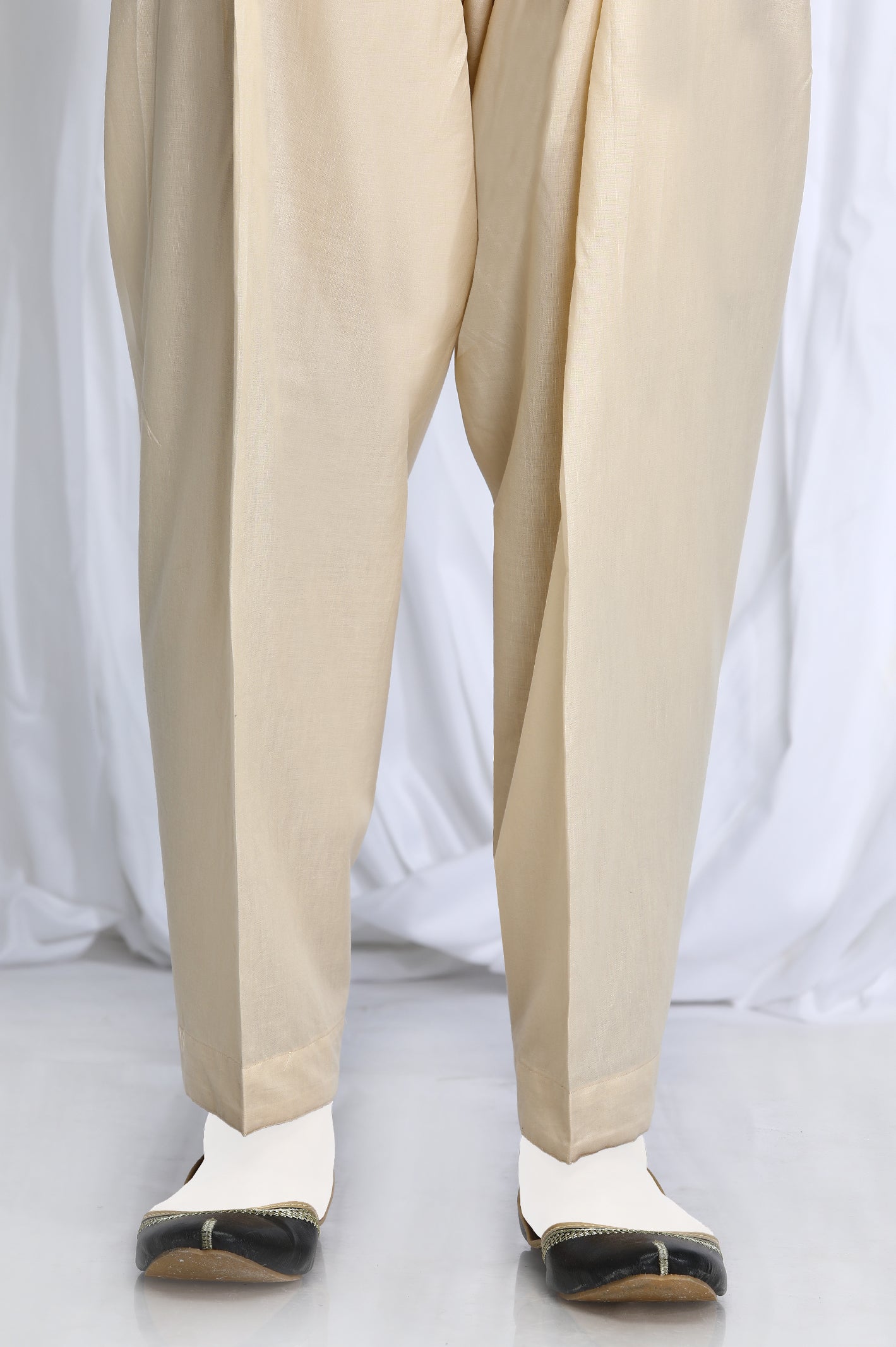 Beige Cambric Shalwar From Diners