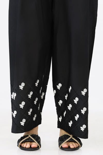 Black Cambric Shalwar From Diners