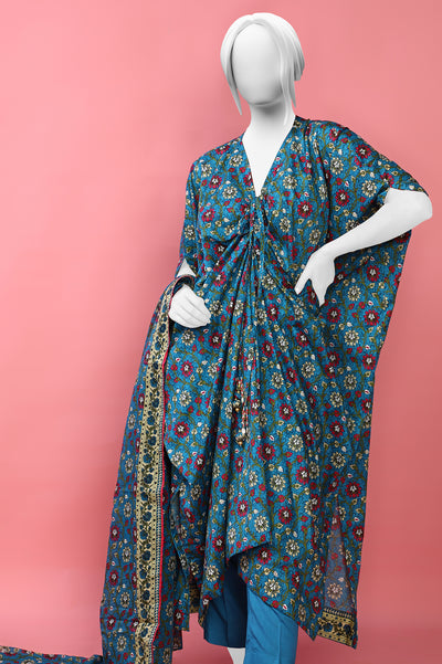 3PC Unstitched Lawn Printed Suit From Diners