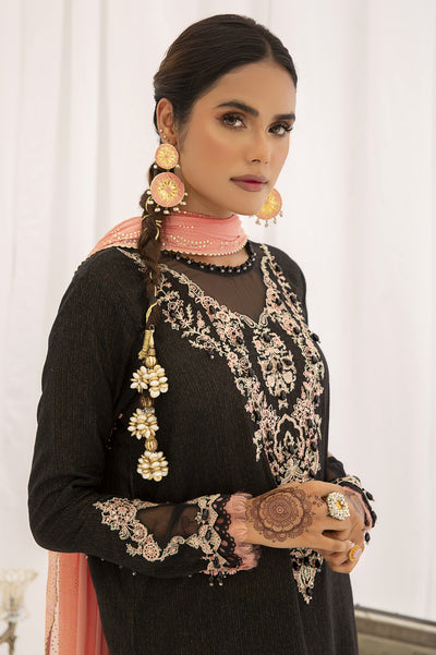 3PC Unstitched Embroidered Suit From Diners