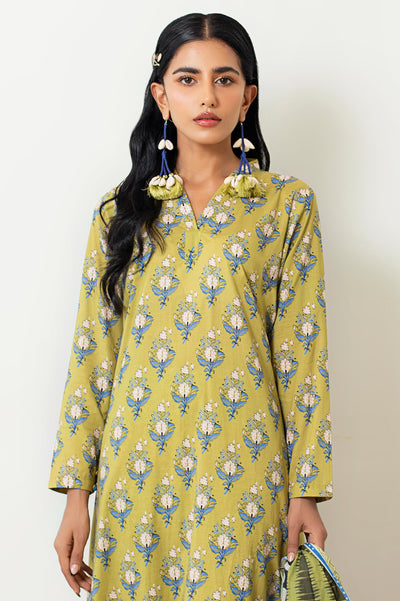 2PC Unstitched Printed Suit From Diners