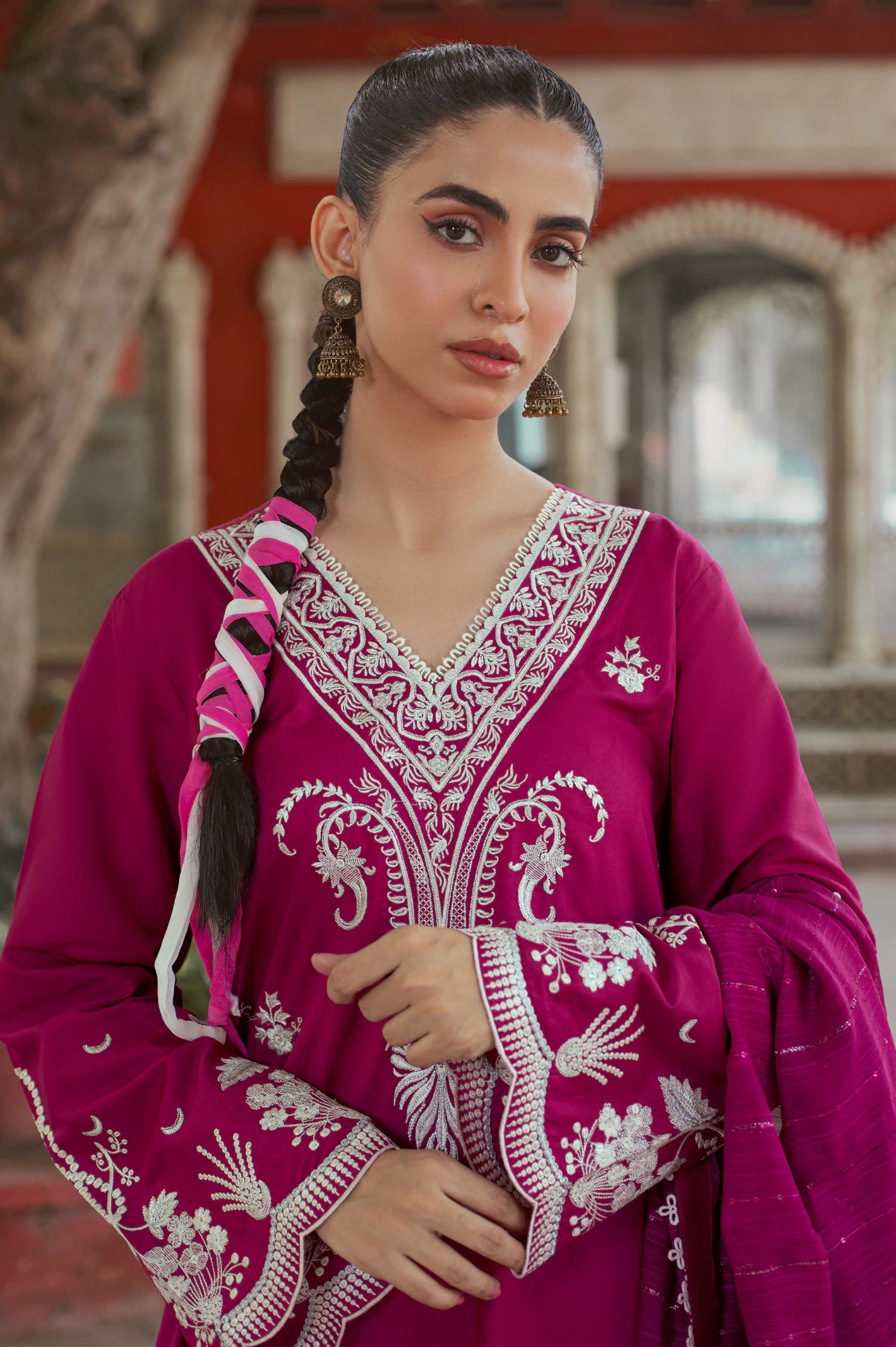 3PC Unstitched Embroidered Suit From Diners