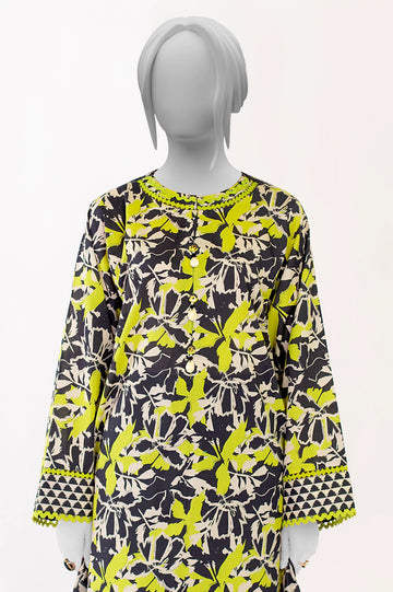 Black Printed 3PC Unstitched