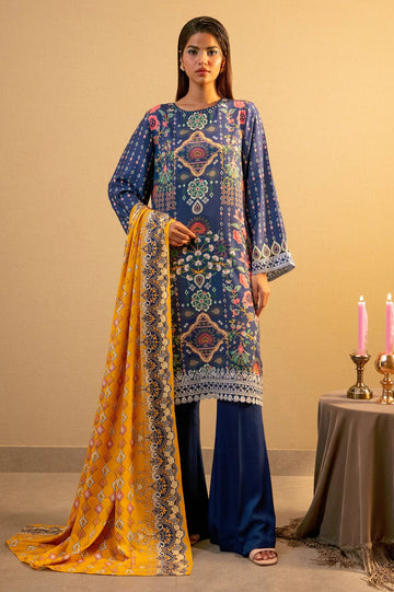 Embroidered Unstitched 3PC