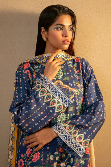 Embroidered Unstitched 3PC