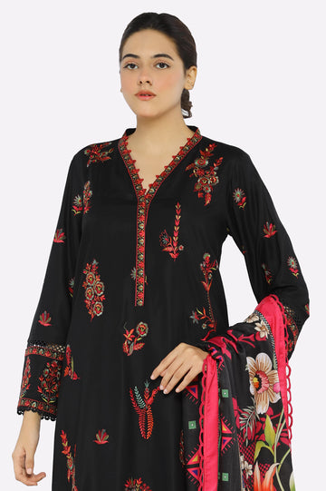 Embroidered 3PC Unstitched