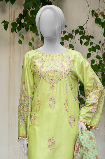 Light Green Embroidered 3PC Unstitched