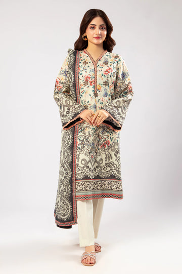 Printed 3PC Unstitched