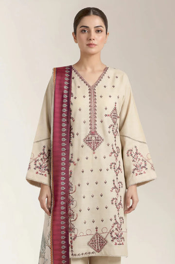 Embroidered Unstitched 3PC