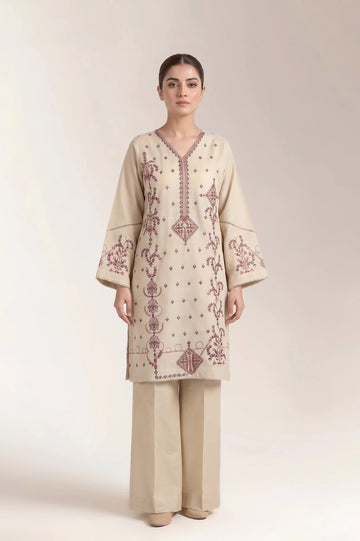 Embroidered Unstitched 2PC