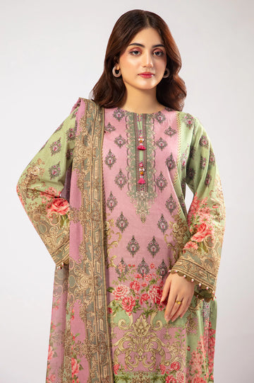 Mint Printed 3PC Unstitched