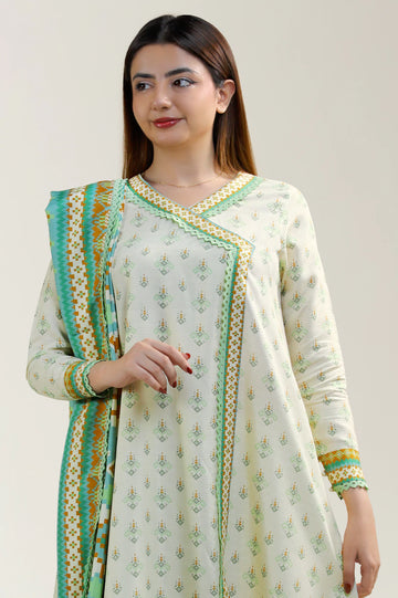Printed 3PC Unstitched
