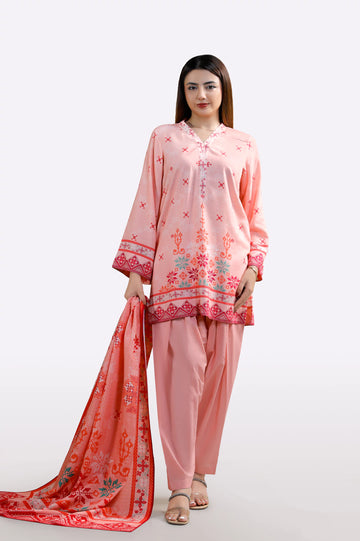 Printed 3PC Unstitched