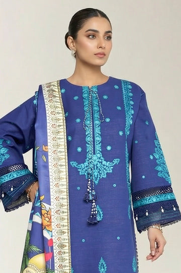 Embroidered 3PC Unstitched