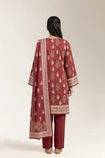 Printed Unstitched 3PC