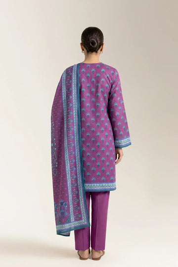 Printed Unstitched 3PC